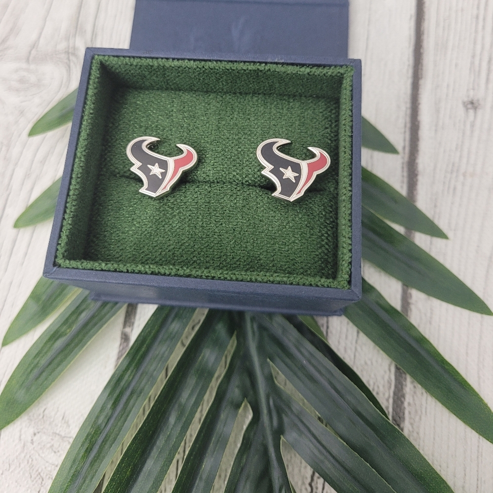 Houston Texans Team Logo Cufflinks